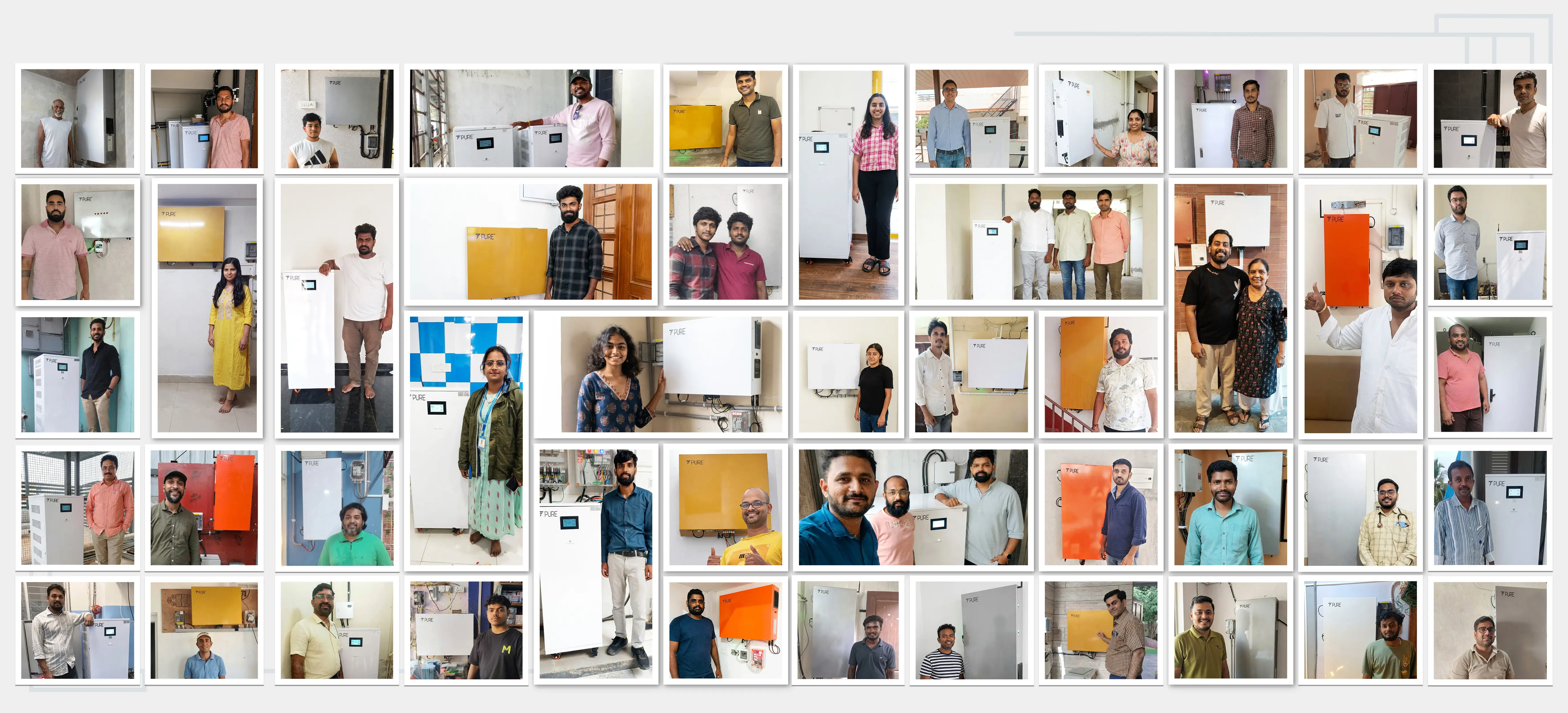 Customer collage