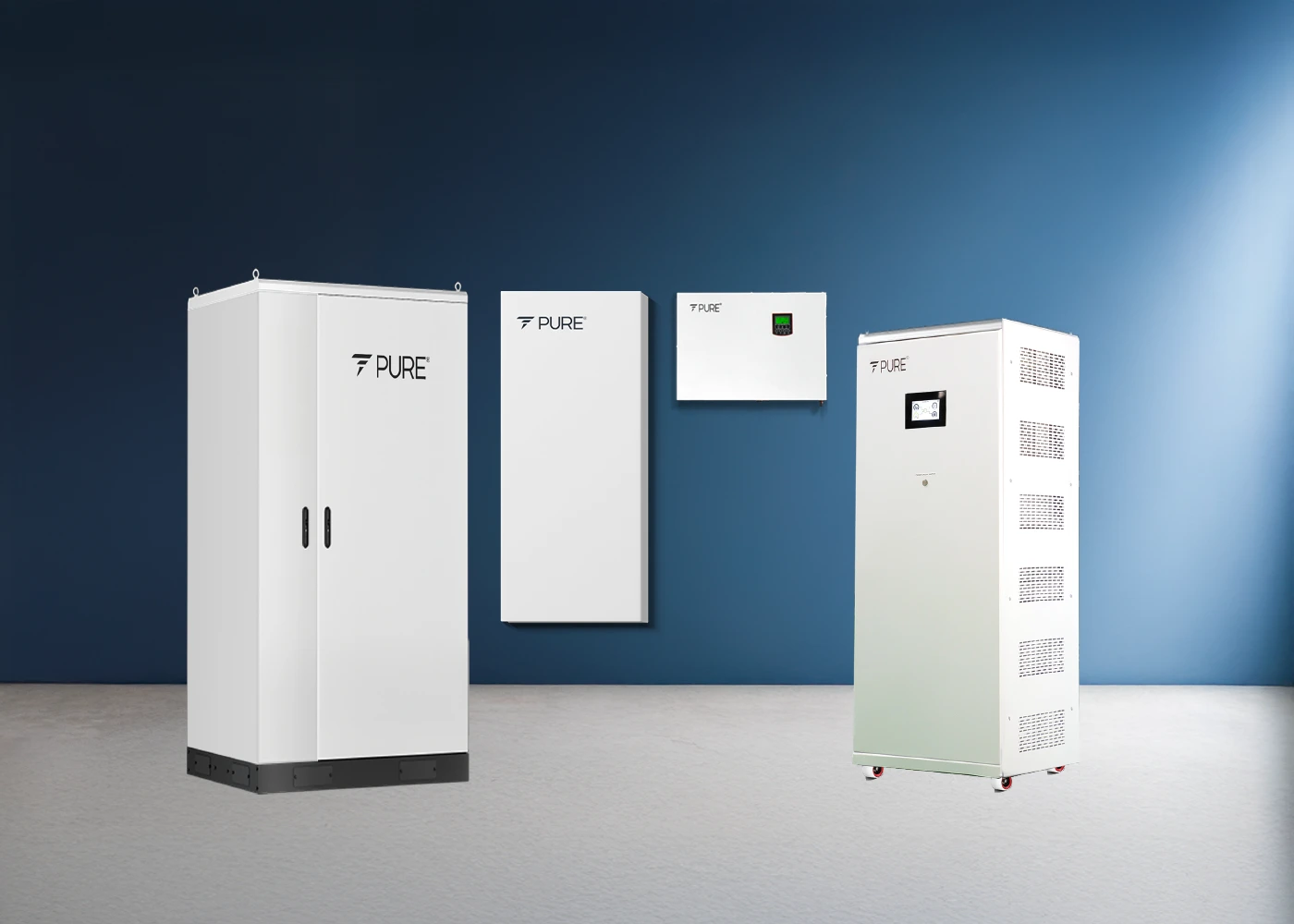Pure Energy hybrid inverter installed in an Amaravati home